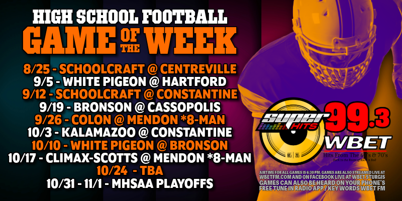 WBET Game of the Week